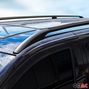 Alfa Romeo Tonale Roof Rails - Omac - Solid (Screw) Alu - Black - '22-'24